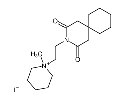 3-(2-Piperidino-ethyl)-2,4-dioxo-3-azaspiro(5.5)undecan-methoiodid CAS:98801-66-2 manufacturer & supplier