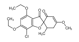 7-Chlor-4'-methoxy-4,6-diethoxy-6'-methyl-grisen-(3')-dion-(3,2') CAS:98801-86-6 manufacturer & supplier