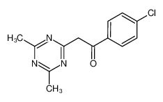 1-(4-chloro-phenyl)-2-(4,6-dimethyl-[1,3,5]triazin-2-yl)-ethanone CAS:98804-38-7 manufacturer & supplier