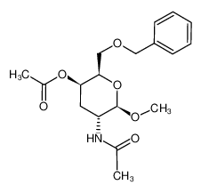 Acetic acid (2R,3R,5R,6R)-5-acetylamino-2-benzyloxymethyl-6-methoxy-tetrahydro-pyran-3-yl ester CAS:98808-00-5 manufacturer & supplier