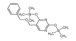 trimethyl-[5-(phenylmethoxymethyl)-2-trimethylsilyloxypyrimidin-4-yl]oxysilane CAS:98808-20-9 manufacturer & supplier