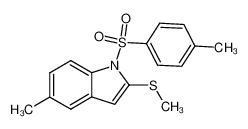 5-Methyl-2-methylthio-1-(p-tolylsulphonyl)indole CAS:98809-73-5 manufacturer & supplier