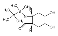 (1S,6R)-7-tert-butyldimethylsilyl-3,4-dihydroxy-7-azabicyclo(4.2.0)oct-8-one CAS:98810-86-7 manufacturer & supplier