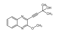 3-Butyn-2-ol, 4-(3-methoxy-2-quinoxalinyl)-2-methyl- CAS:98813-69-5 manufacturer & supplier