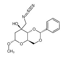 methyl-3-C-(azidomethyl)-4,6-O-benzylidene-2-deoxy-α-D-arabino-hexopyranoside CAS:98818-14-5 manufacturer & supplier