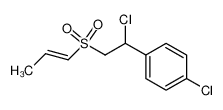 (E)-2-chloro-2-(p-chlorophenyl)ethyl 1-propenyl sulfone CAS:98821-22-8 manufacturer & supplier