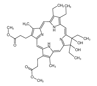 13,17-bis(2-(methoxycarbonyl)ethyl)-2,3-dihydroxy-12,18-dimethyl-2,3,7,8-tetraethylchlorin CAS:98821-78-4 manufacturer & supplier