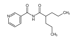 3-Pyridinecarboxamide, N-(1-oxo-2-propylpentyl)- CAS:98828-40-1 manufacturer & supplier