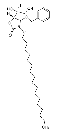 (R)-4-Benzyloxy-5-((S)-1,2-dihydroxy-ethyl)-3-heptadecyloxy-5H-furan-2-one CAS:98829-17-5 manufacturer & supplier