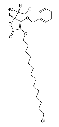 (R)-4-Benzyloxy-5-((S)-1,2-dihydroxy-ethyl)-3-pentadecyloxy-5H-furan-2-one CAS:98829-28-8 manufacturer & supplier