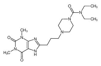 1,3-dimethyl-8-[3-(4-diethylaminocarbonylpiperazino)-propyl]-xanthine CAS:98834-00-5 manufacturer & supplier