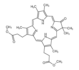 13,17-bis(2-(methoxycarbonyl)ethyl)-2,2,7,8,12,18-hexamethyl-3-oxochlorin CAS:98838-34-7 manufacturer & supplier