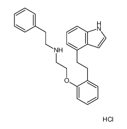 2-(2-(2-(1H-indol-4-yl)ethyl)phenoxy)-N-phenethylethan-1-amine hydrochloride CAS:98848-74-9 manufacturer & supplier