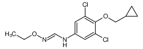 (E)-N-(3,5-dichloro-4-(cyclopropylmethoxy)phenyl)-N'-ethoxyformimidamide CAS:98850-85-2 manufacturer & supplier