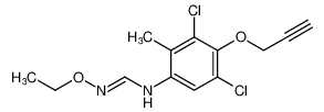 (E)-N-(3,5-dichloro-2-methyl-4-(prop-2-yn-1-yloxy)phenyl)-N'-ethoxyformimidamide CAS:98851-72-0 manufacturer & supplier