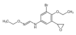 Methanimidamide, N-(3-bromo-4-ethoxy-5-oxiranylphenyl)-N'-ethoxy- CAS:98852-69-8 manufacturer & supplier