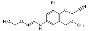 (E)-N-(3-bromo-4-(cyanomethoxy)-5-(methoxymethyl)phenyl)-N'-ethoxyformimidamide CAS:98852-72-3 manufacturer & supplier