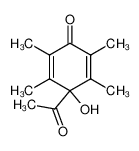 4-acetyl-4-hydroxy-2,3,5,6-tetramethy-2,5-cyclohexadienone CAS:98859-36-0 manufacturer & supplier