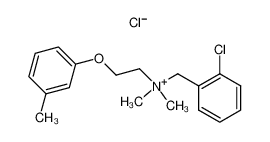 (2-Chloro-benzyl)-dimethyl-(2-m-tolyloxy-ethyl)-ammonium; chloride CAS:98863-68-4 manufacturer & supplier