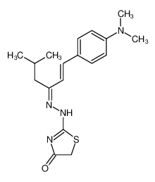 thiazolidine-2,4-dione 2-{[3-(4-dimethylamino-phenyl)-1-isobutyl-allylidene]-hydrazone} CAS:98864-06-3 manufacturer & supplier