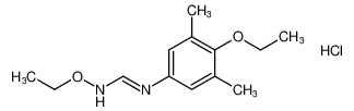 (E)-N-ethoxy-N'-(4-ethoxy-3,5-dimethylphenyl)formimidamide hydrochloride CAS:98867-26-6 manufacturer & supplier