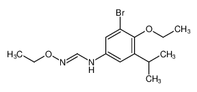 (E)-N-(3-bromo-4-ethoxy-5-isopropylphenyl)-N'-ethoxyformimidamide CAS:98867-76-6 manufacturer & supplier