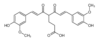 (E)-7-(4-Hydroxy-3-methoxy-phenyl)-4-[(E)-3-(4-hydroxy-3-methoxy-phenyl)-acryloyl]-5-oxo-hept-6-enoic acid CAS:98886-33-0 manufacturer & supplier