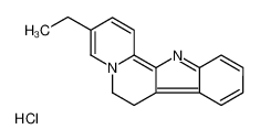 3-ethyl-7,12-dihydro-6H-indolo[2,3-a]quinolizin-5-ium,chloride CAS:98890-48-3 manufacturer & supplier