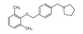 Pyrrolidine, 1-[[4-[(2,6-dimethylphenoxy)methyl]phenyl]methyl]- CAS:98896-54-9 manufacturer & supplier