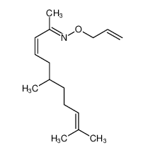 3,9-Undecadien-2-one, 6,10-dimethyl-, O-2-propenyloxime, (Z,E)- CAS:98901-93-0 manufacturer & supplier