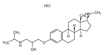 3-((2-hydroxy-3-(isopropylamino)propyl)oxy)-17β-(methylamino)estra-1,3,5(10)-triene dihydrochloride CAS:98903-37-8 manufacturer & supplier