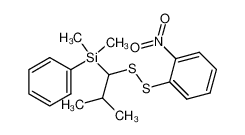 Dimethyl-[2-methyl-1-(2-nitro-phenyldisulfanyl)-propyl]-phenyl-silane CAS:98909-98-9 manufacturer & supplier