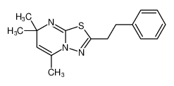 7H-1,3,4-Thiadiazolo[3,2-a]pyrimidine, 5,7,7-trimethyl-2-(2-phenylethyl)- CAS:98919-49-4 manufacturer & supplier