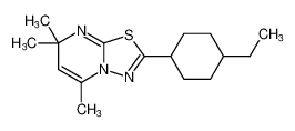 2-(4-ethylcyclohexyl)-5,7,7-trimethyl-7H-[1,3,4]thiadiazolo[3,2-a]pyrimidine CAS:98919-61-0 manufacturer & supplier