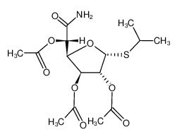 Isopropyl 1-thio-2,3,5-tri-O-acetyl-α-D-glucofuranosiduronamid CAS:98924-94-8 manufacturer & supplier