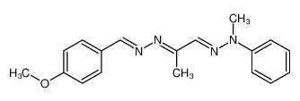 Methylglyoxal-methylphenylhydrazon-(1)-(p-methoxy-benzal)-azin-(2) CAS:98925-40-7 manufacturer & supplier