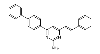 (E)-4-([1,1'-biphenyl]-4-yl)-6-styrylpyrimidin-2-amine CAS:98928-89-3 manufacturer & supplier