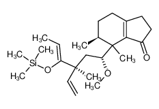 (-)-(6R,7R)-4,5,6,7-tetrahydro-7-((1R,3S,4Z)-1-methoxy-3-methyl-4-(trimethylsiloxy)-3-vinyl-4-hexenyl)-6,7-dimethyl-1-indanone CAS:98930-29-1 manufacturer & supplier