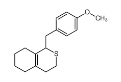 1-(p-methoxybenzyl)-3,4,5,6,7,8-hexahydro-1H-isobenzothiopyran CAS:98931-01-2 manufacturer & supplier