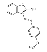 3-{[(E)-4-Methoxy-phenylimino]-methyl}-benzofuran-2-thiol CAS:98935-26-3 manufacturer & supplier