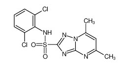 N-(2,6-dichlorophenyl)-5,7-dimethyl-[1,2,4]triazolo[1,5-a]pyrimidine-2-sulfonamide CAS:98937-00-9 manufacturer & supplier