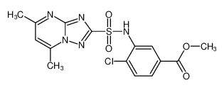 methyl 4-chloro-3-((5,7-dimethyl-[1,2,4]triazolo[1,5-a]pyrimidine)-2-sulfonamido)benzoate CAS:98937-56-5 manufacturer & supplier