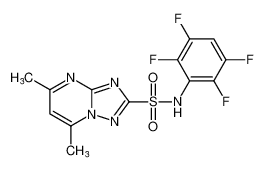 5,7-dimethyl-N-(2,3,5,6-tetrafluorophenyl)-[1,2,4]triazolo[1,5-a]pyrimidine-2-sulfonamide CAS:98937-65-6 manufacturer & supplier