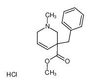 3-Benzyl-1-methyl-1,2,3,6-tetrahydro-pyridine-3-carboxylic acid methyl ester; hydrochloride CAS:98942-71-3 manufacturer & supplier