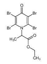 2-(2,3,5,6-tetrabromo-4-oxo-4H-[1]pyridyl)-propionic acid ethyl ester CAS:98947-20-7 manufacturer & supplier