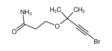 3-(3-bromo-1,1-dimethyl-prop-2-ynyloxy)-propionic acid amide CAS:98948-42-6 manufacturer & supplier