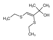 3,4-bis-ethylsulfanyl-2-methyl-but-3-en-2-ol CAS:98955-10-3 manufacturer & supplier