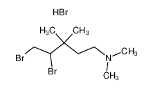 (4,5-Dibromo-3,3-dimethyl-pentyl)-dimethyl-amine; hydrobromide CAS:98956-23-1 manufacturer & supplier