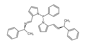 Phenylbis(2-(((S)-1-phenylethylimino)methyl)-1-pyrrolyl)phosphan CAS:98965-20-9 manufacturer & supplier