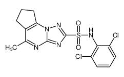 N-(2,6-dichlorophenyl)-5-methyl-7,8-dihydro-6H-cyclopenta[e][1,2,4]triazolo[1,5-a]pyrimidine-2-sulfonamide CAS:98966-96-2 manufacturer & supplier